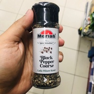 Meriah Black Pepper Coarse Lada Hitam Kasar Ready Stock