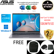 Asus Laptop 15 A516J-AEJ3951WS 15.6'' FHD Laptop Slate Grey ( I3-1005G1, 4GB, 512GB SSD, Intel, W11, HS )