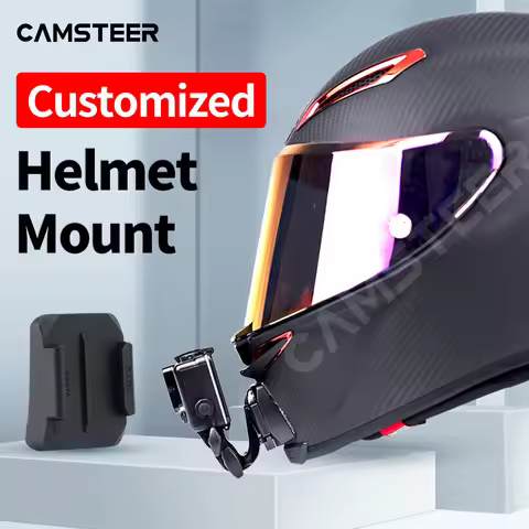 Motorcycle Custmized Helmet Chin Mount for HJC Shoei X14 NXR RF1400 Agv Arai For GoPro13 12 11 Insta
