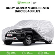 BAIC BJ40 Plus Car Cover - Waterproof, Dustproof Silver Polyester Cover
