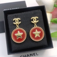 Long Five-pointed Star Stud Earrings 9VGO