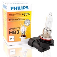 Car Headlight Bulb PHILIPS HB3/9005 55w 12v Premium Vision + (1 Bulb)