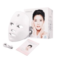 USB Rechargeable 7 Colors LED Facial Mask Photon Therapy Skin Rejuvenation Anti Acne Wrinkle Removal