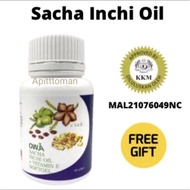 Sacha Inchi Oil Owja 60 Biji Soft Gel / OWJA SACHA INCHI BY USTAZ HANAFI / DR NOORDIN