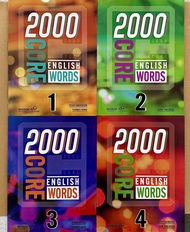 Bộ sách 2000 Core English Words 4 cuốn-kèm file nghe
