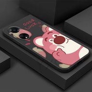 New design Case OPPO F11 Pro F11 R15X K1 K3 R17 R17 Pro R11S Plus R11S Case Silicone Strawberry Bear Phone Case