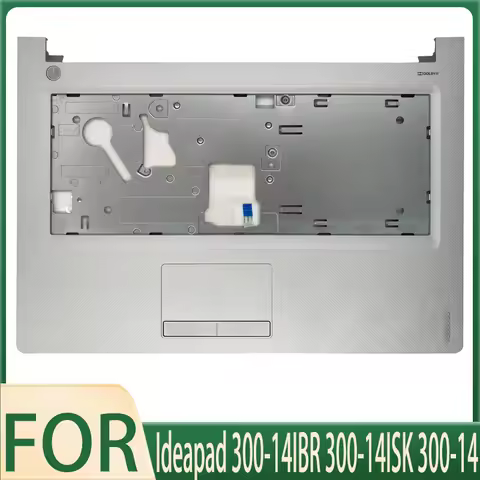New and Original Silver C Shell Palmrest Upper Case Cover for Ideapad 300-14IBR 300-14ISK 300-14 wit