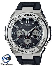 Casio G-Shock GST-S110-1A G-STEEL Analog-Digital World Time 200M Men's Watch