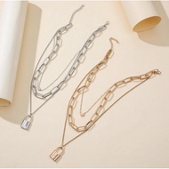 Necklace lock and love