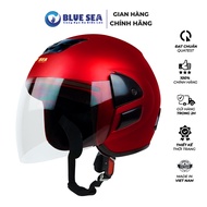Blue Sea A102K 3/4 Helmet Matte Paint - With Goggles - Freesize - Genuine