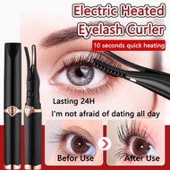 Electric mini eyelash curler 10S fast heating eyelash curler 24H long-lasting shaping eyelash curler