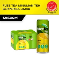 FUZE TEA 300ml x 12 (cans) - Ice Lemon Tea / Jasmine Green Tea