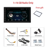 Podofo Android 2 Din Car Radio GPS Multimedia Video MP5 Player 7" Universal Auto Stereo For Volkswagen Nissan Hyundai Kia Toyota