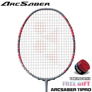 แคเก็ตแบดมินตัน YONEX ARCSABER 7PRO แคเก็ตคาร์บอน 100% เดี่ยวพร้อมสาย 26LBS-30LBS