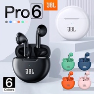 JBL Pro6 TWS Bluetooth 5.0 Wireless Earbuds Smart Touch Headset HiFi Stereo Headphone