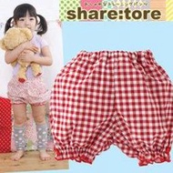 【直購價】日本製Share:tore紅白格子圖案4層吊掛式學習褲(6530)