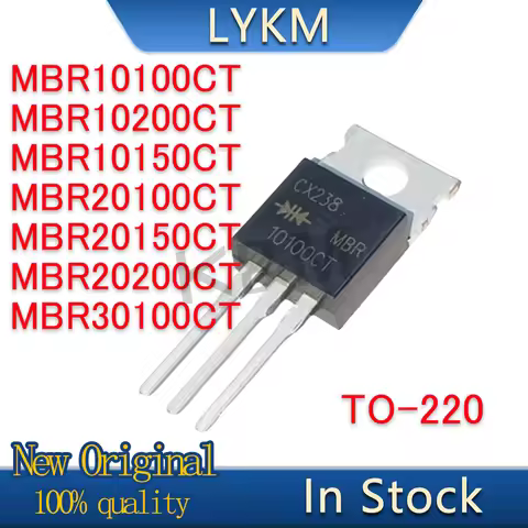 10/PCS New Original MBR10100CT MBR10200CT MBR10150CT MBR20100CT MBR20150CT MBR20200CT MBR30100CT TO-