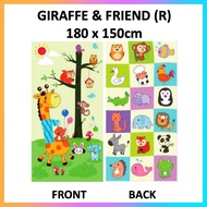 180x150cm Baby Playmat Baby Carpet Floor Mats Play Mat Large Foldable Waterproof Playmats