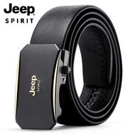 JEEP JEEP Belt Men's Automatic Buckle Cowhide Belt OM18CD996BT0448