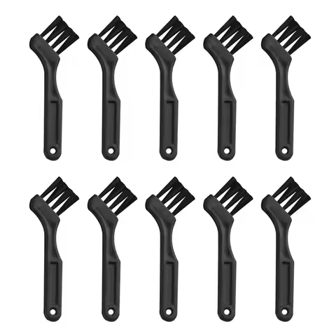Small Multi-function Brush Razor Cleaning Brush Keyboard Dust Nylon Black Plastic Brush Computer Key