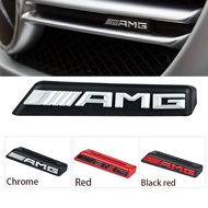 HYS Front Car Grill AMG Badge Iconic Sticker For Mercedes Benz W212 W213 W202 W211 W176 W210 W205 Gl