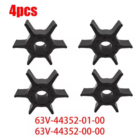 63V-44352 Sierra 18-3040 Water Pump Impeller for Yamaha 9.9HP 15HP 20HP 63V-44352-01-00 63V-44352-00