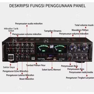 AV 777BT Amplifier Kerndy Bluetooth Stereo Audio Channel 5.1 Karaoke Home Theater KERNDY AV-777BT