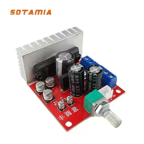 SOTAMIA LA4440 Power Amplifier Audio Board 6Wx2 Home Theatere Tape Recorder Card Base Speaker Amplif