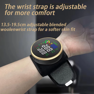 New Wrist Intelligent Voice HeartRate Blood Pressure Monitor LED Digital Screen Rechargeable Home Me