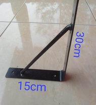 BRACKET SIKU BESI L PAPAN AMBALAN / PENYANGGA PAPAN AMBALAN / BESI TEMPEL DINDING