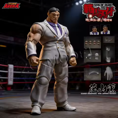 In Stock Storm Collectibles KAORU HANAYAMA BAKI HANMA STROM ARENA 1/12 Scale Animation Model Action