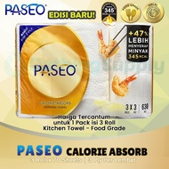 Paseo Kitchen Towel Roll Tissue Bundle 3 Rolls