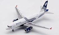 JC Wings Aurora Airlines Airbus A319 VP-BUO 1:200 DIECAST Aircraft Pre-builded Model