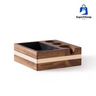 CAFEDE KONA Multifuctional Knock Box ถังน็อกผงกาแฟพร้อมแท่นวางแทมเปอร์