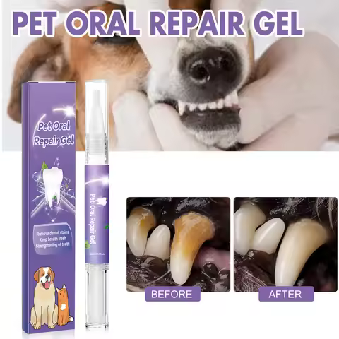 3ml Pet Doge Oral Gel Cleaning Dog Cat Teeth Bad Breath For Tartar No Need To Brush Teeth Pet Breath