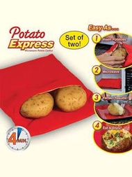 微波爐加熱 焗馬鈴薯 烤番薯 專用袋