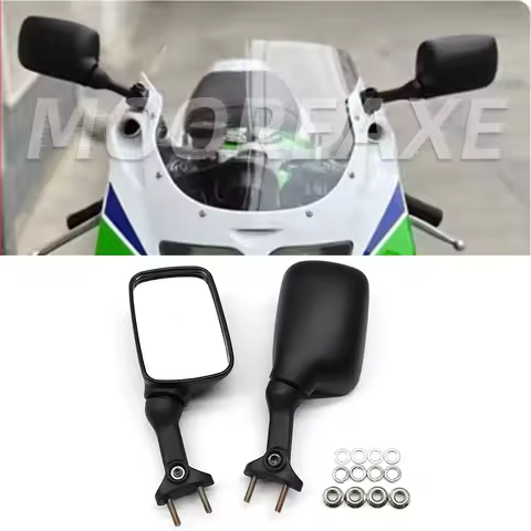Motorcycle Accessories Mirrors Rear View Mirror For Suzuki 78A GSF400 For Kawasaki ZXR250 ZXR400 ZXR