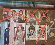 Gundam Seed Freedom 高達Seed Freedom 藍光A店特典 海報 襟章 相片