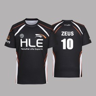 New HLE Esports Club Uniform Zeus Viper 2025 Team Jersey League Of Legends Game Sports Training T-Sh