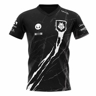 G2 ESPORTS - Pro Kit 2023 - Jersey - GOZEN，CSGO Game Jersey, PUBG E -sports Event T -shirt, the Late