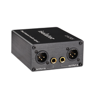 1 PCS LA2XS Audio Isolator Noise Reduction Filter Eliminates Current Noise Dual-Channel 6.5 XLR Mixe