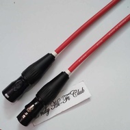 สาย XLR Balance  Canare L-4E6S (MADE IN JAPAN) ราคาต่อ 1 เส้น  เลือกความยาวได้