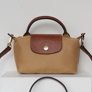 สินค้ามีพร้อมส่งที่ไทย Longchamp Le Pliage Top Hand Pouch crossbody bag mini กระเป๋าถือ handbag มาพร