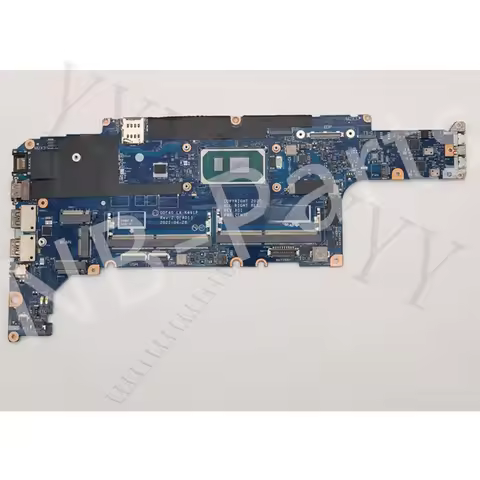 Y+ For DELL Latitude 5420 Laptop Motherboard I7-1165G7 GDF40 LA-K491P CN-0HC01N