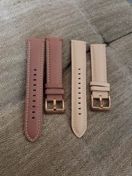 Samsung  galaxy watch 4／Samsung galaxy watch 5/Samsung galaxy watch 6/genuine leather each quick release  strap EACH/ Samsung galaxy watch真皮快拆錶帶爸每條