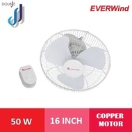 EVERWind Auto Fan FEV-AF91 16Inch 3 Blades 3 Speed 360 Degree EverWind Regulator Ceilling Fan Kipas Siling