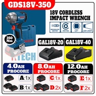 BOSCH GDS18V-350 / GDS250-LI 18V CORDLESS IMPACT WRENCH + PROCORE 4.0AH / 8.0AH / 12.0AH (TO REPLACE