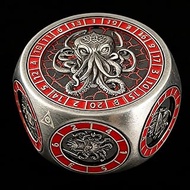 DND Dice Set, 8-in-1 Fingertip Gyro Metallic DND Dice, DND Starter Set, Dragon Dice Spinner for DND 