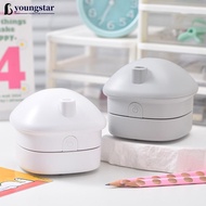 YOUNGSTAR Cute Cordless Handheld Vacuum Portable Desktop Keyboard Dust Scraps of Paper Clean Househo