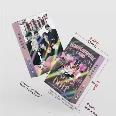 SKZOO 124 Laser Cards STRAY KIDS New Special DO IT KPOP Star Stickers Bangchan Leeknow Hyun Jin Phot
